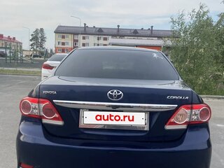 2012 Toyota Corolla X (E140, E150) Рестайлинг, синий, 1150000 рублей, вид 2
