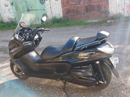 2012 Yamaha Majesty 400, чёрный, 330000 рублей, вид 5
