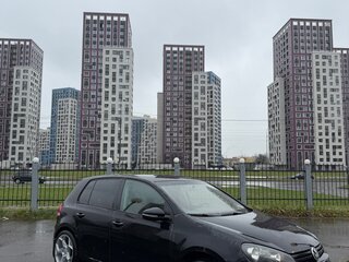 2012 Volkswagen Golf VI, чёрный, 450000 рублей, вид 3