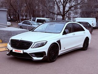2015 Mercedes-Benz S-Класс AMG 63 AMG Long III (W222, C217), белый, 5500000 рублей, вид 2