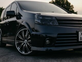 2005 Nissan Lafesta I, чёрный, 950000 рублей, вид 3