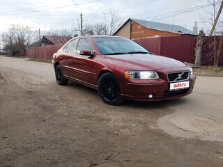 2008 Volvo S60 I Рестайлинг, красный, 550000 рублей, вид 2