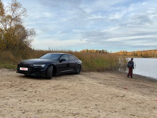 2018 Audi A6 55 TFSI V (C8), синий, 4370000 рублей, вид 5