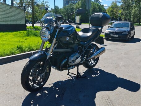 2013 BMW R 1200 R, чёрный, 600000 рублей, вид 2