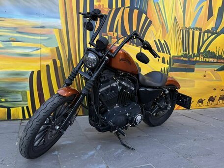 2013 Harley-Davidson Sportster 883, оранжевый, 690000 рублей, вид 5