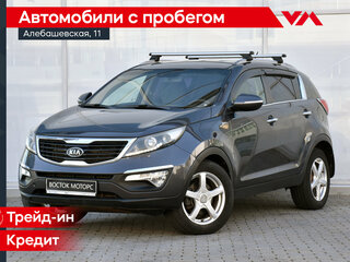 2012 Kia Sportage III, серый, 995000 рублей, вид 1