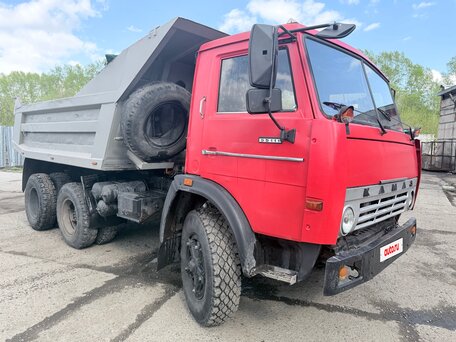 1995 КамАЗ 5511, красный, 750000 рублей, вид 1
