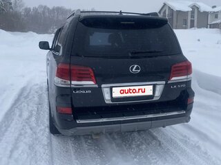2014 Lexus LX 570 III Рестайлинг, чёрный, 4950000 рублей, вид 3