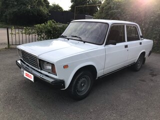 2005 Lada (ВАЗ) 2107, белый, 185000 рублей, вид 1
