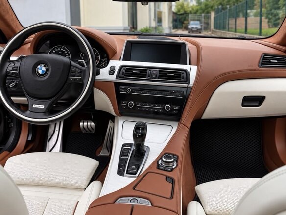 2013 BMW 6 серии Gran Coupe 640i xDrive III (F06/F13/F12), коричневый, 2690000 рублей - вид 5