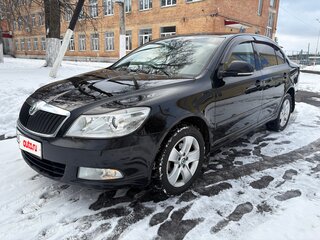 2011 Skoda Octavia II (A5) Рестайлинг, чёрный, 830000 рублей, вид 1