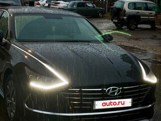 2019 Hyundai Sonata VIII (DN8), чёрный, 1900000 рублей, вид 1