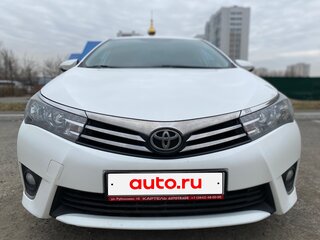 2013 Toyota Corolla XI (E160, E170, E180), белый, 1000000 рублей, вид 1