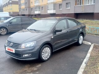 2017 Volkswagen Polo V Рестайлинг, серый, 950000 рублей, вид 1
