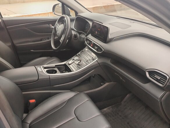 2021 Hyundai Santa Fe IV Рестайлинг, коричневый, 3210000 рублей - вид 6