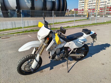 2011 Suzuki DR-Z 400 SM, белый, 490000 рублей, вид 4