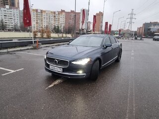 2021 Volvo S90 Long II Рестайлинг, синий, 3800000 рублей, вид 2