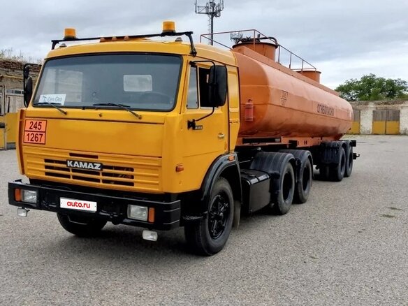 2008 КамАЗ 6460, оранжевый, 1750000 рублей - вид 14