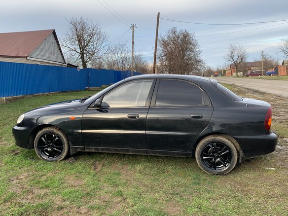 2007 Chevrolet Lanos I, чёрный, 290000 рублей - вид 3