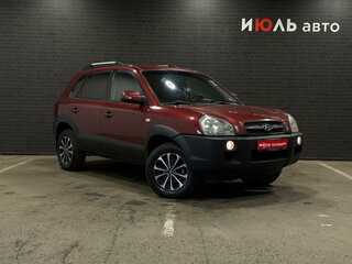 2007 Hyundai Tucson I, красный, 730000 рублей, вид 3