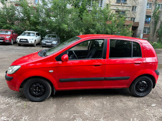 2008 Hyundai Getz I Рестайлинг, красный, 275000 рублей, вид 4