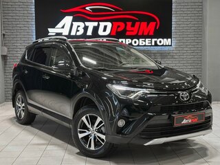 2017 Toyota RAV4 IV (XA40) Рестайлинг, чёрный, 2480000 рублей, вид 1