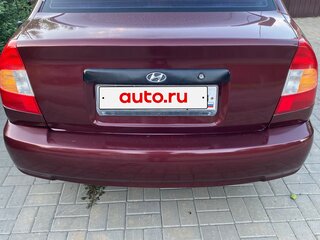 2007 Hyundai Accent ТагАЗ II, красный, 495000 рублей, вид 3