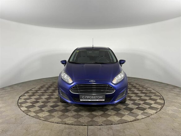 2015 Ford Fiesta Mk6 Рестайлинг, синий, 669000 рублей - вид 1