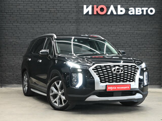 2021 Hyundai Palisade I, чёрный, 3650000 рублей, вид 3