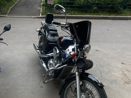 1995 Honda Steed 600, чёрный, 300000 рублей, вид 3