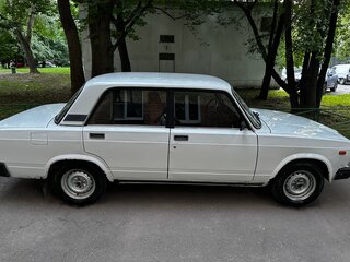 1984 Lada (ВАЗ) 2107, белый, 165000 рублей, вид 5