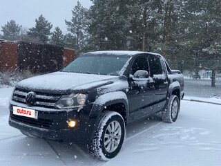 2012 Volkswagen Amarok Double Cab full-time I, чёрный, 1900000 рублей, вид 3