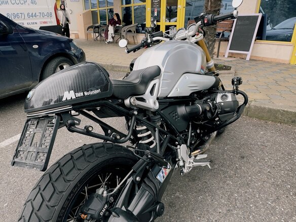 2021 BMW R Nine T, серебристый, 1200000 рублей - вид 11