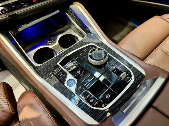 2023 BMW X6 30d III (G06) Рестайлинг, синий - вид 19