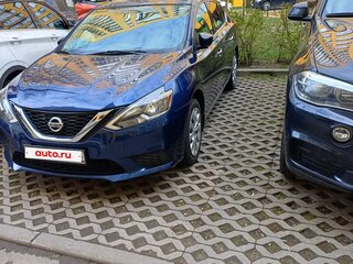 2016 Nissan Sentra VII (B17) Рестайлинг, синий, 950000 рублей, вид 2