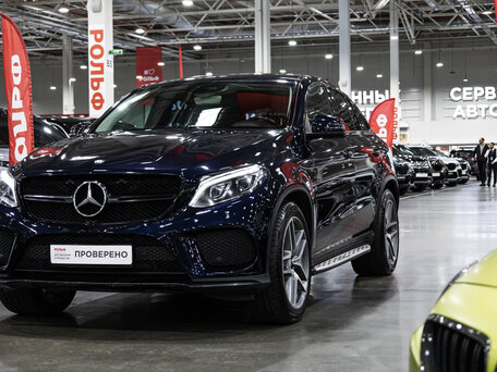 2015 Mercedes-Benz GLE Coupe 400 I (C292), синий, 2999700 рублей, вид 5