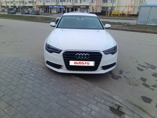 2011 Audi A6 IV (C7), белый, 1390000 рублей, вид 2