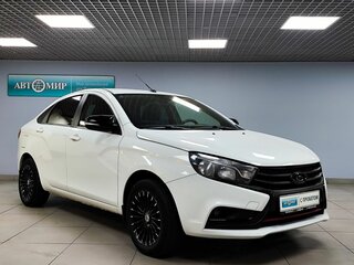 2019 Lada (ВАЗ) Vesta I, белый, 737000 рублей, вид 3
