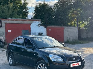 2009 Kia Rio II, чёрный, 299000 рублей, вид 3