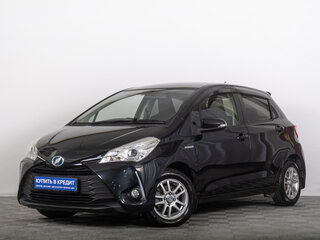 2017 Toyota Vitz III (XP130) Рестайлинг 2, чёрный, 1099000 рублей, вид 2