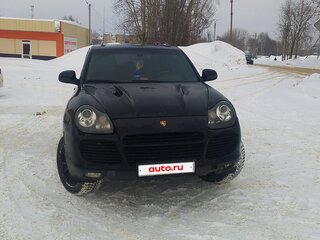 2003 Porsche Cayenne S I (955), чёрный, 750000 рублей, вид 1