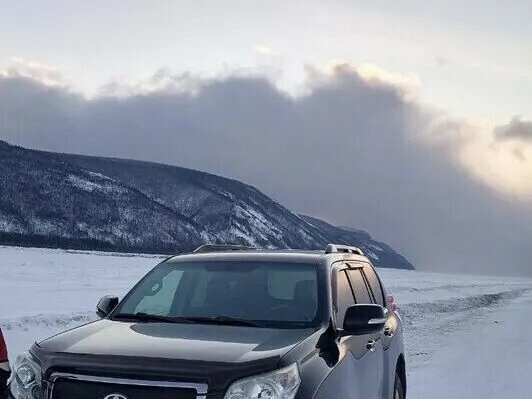 2010 Toyota Land Cruiser Prado 150 Series, чёрный