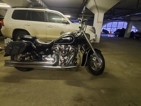 2000 Yamaha XV 1600 Road Star, чёрный, 750000 рублей, вид 1