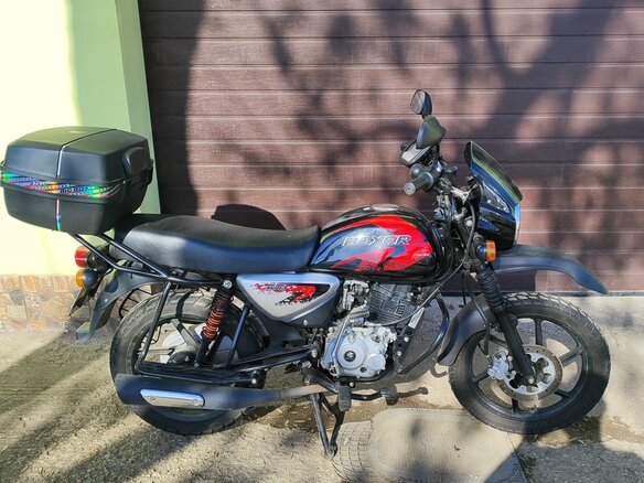 2019 Bajaj Boxer BM 150X, чёрный, 120000 рублей