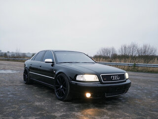 1999 Audi S8 I (D2) Рестайлинг, чёрный, 699000 рублей, вид 2