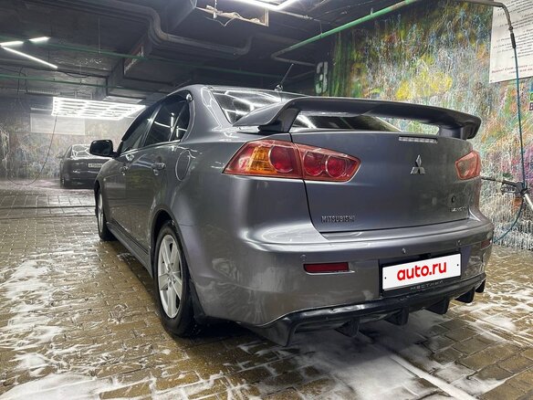 2008 Mitsubishi Lancer X, серый, 1600000 рублей - вид 7