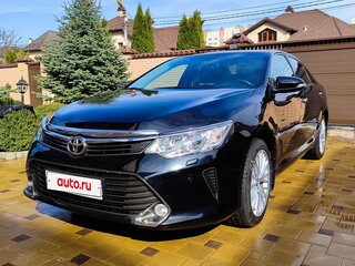 2015 Toyota Camry US Market VII (XV50) Рестайлинг, чёрный, 3000000 рублей, вид 1