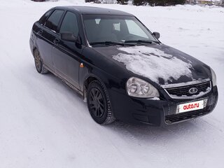 2009 Lada (ВАЗ) Priora I, чёрный, 175000 рублей, вид 3