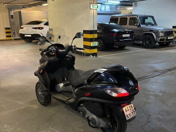 2010 Piaggio MP3, чёрный, 365000 рублей - вид 6