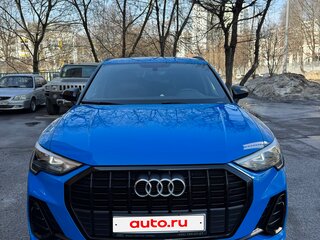 2019 Audi Q3 35 TFSI II (F3), голубой, 2850000 рублей, вид 3